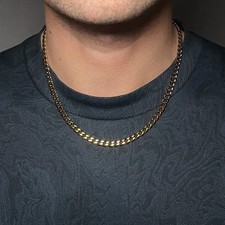 18” 5MM Gold Plated Cuban