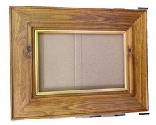 Vintage Style Wooden Picture