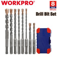 WORKPRO 8PCS SDS-plus Drill