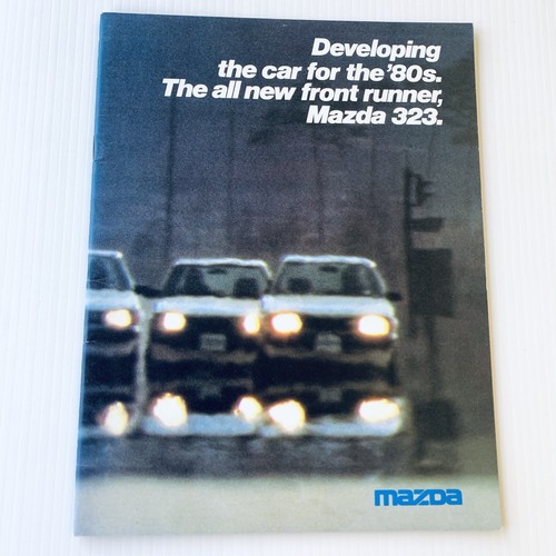 Original 1980 mazda 323 car - original,