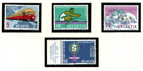 Switzerland stamps lot annual - switzerland,