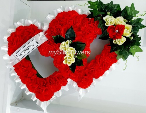 Artificial silk funeral double - artificial,