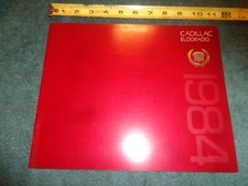 1984 CADILLAC ELDORADO DEALER