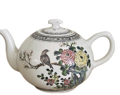 Vintage chinese teapot - vintage,