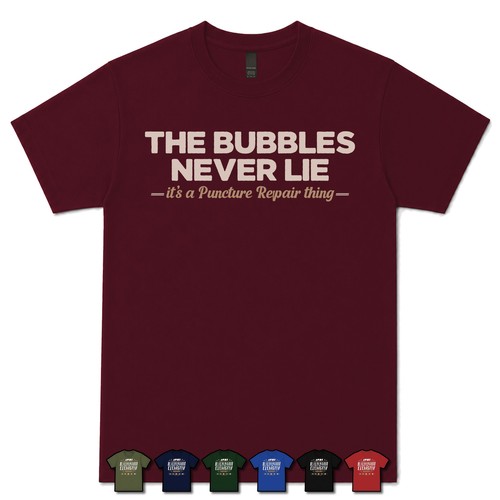 The bubbles never - the,