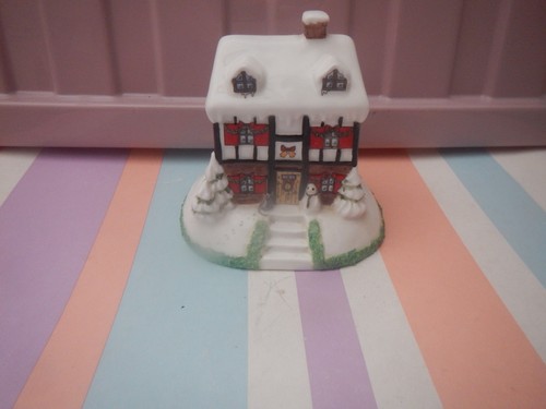 Coalport 2001 miniature house - coalport,