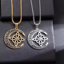 Celtic Moon & Witch's Knot