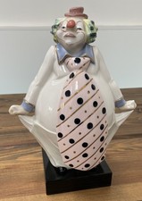 Porcelain Clown Figurine