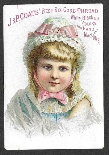 Victorian trading card - victorian,