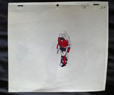 G1 Transformers animation cel ORIGINAL Sideswipe