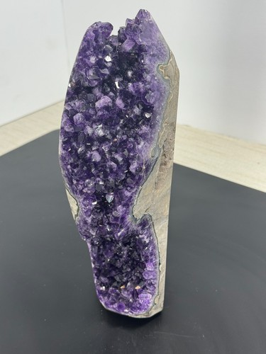 Deep purple amethyst - deep, cathedral