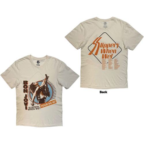 Bon jovi shirt slippery - jovi, t-shirt: