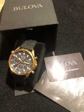Gents Bulova Marine Star Rose