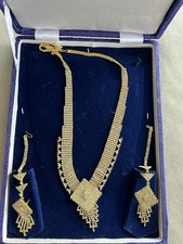 Indian Diamonte Necklace &