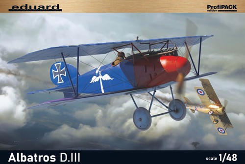 Eduard kits 8114 albatros - kits,