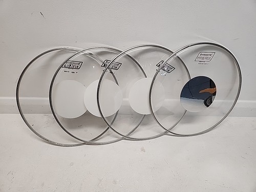 Ludwig drum heads 4 - heads, x