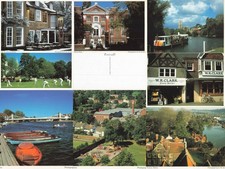 8x Marlow Vintage Postcards