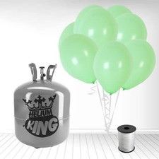 Disposable helium gas - helium, canister