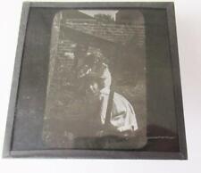 Children Gardening  Social History  Magic Lantern Slide