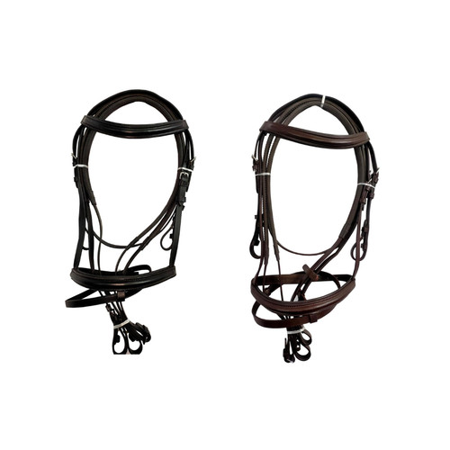 Equestrian leather padded - leather,