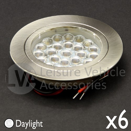 Nickel led 12v daylight - 12v,