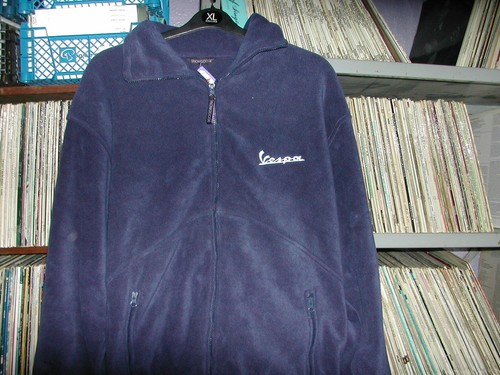 Vespa scooter logo - , fleece