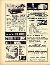 Reliant MKV1 1961 3 wheel Typrod Smiths Heater Turbo Vac Drevo ULU570 Standard A