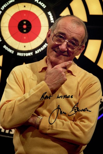Jim bowen bullseye signed - jim,