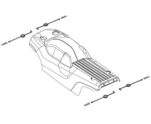 Racing truggy body - pd,