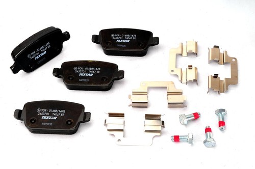 Brake pads set rear right - right, fits