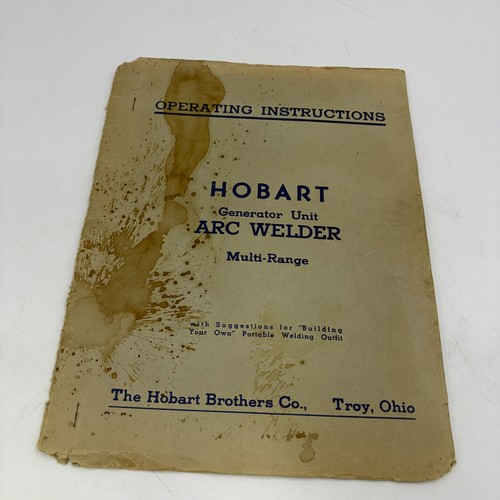 1940s 50s hobart - hobart, generator