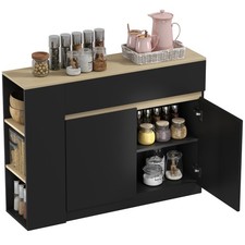 Homcom kitchen island storage - homcom, island,