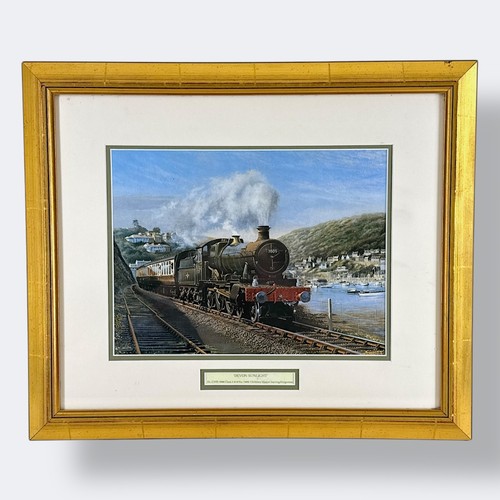 Framed steam locomotive - framed,