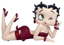 Betty Boop Lying Down, Pink