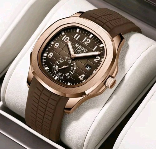 Men luxury quartz wristwatch - men's,