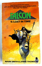 Rare Falcon #4: Lost in Time RPG Adventure Gamebook Mark Smith Jamie Thomson
