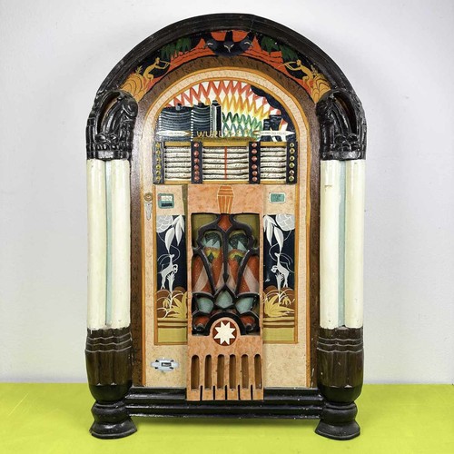 Vintage wooden jukebox - vintage,