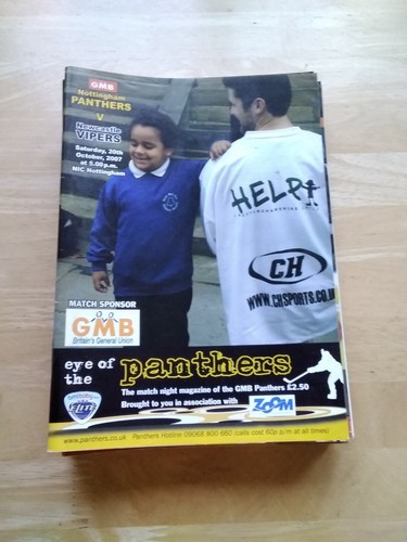 2007 nottingham panthers v - 2007/8,