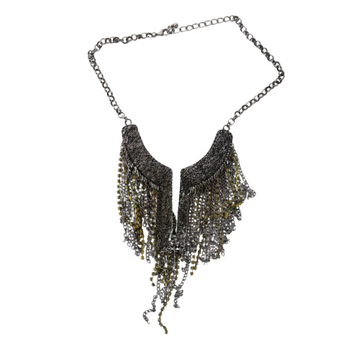 Vintage designer necklace with - vintage,
