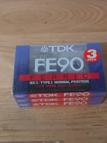 Tdk 90 ferric blank - fe,