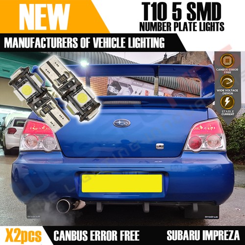 Number plate t10 smd - plate,