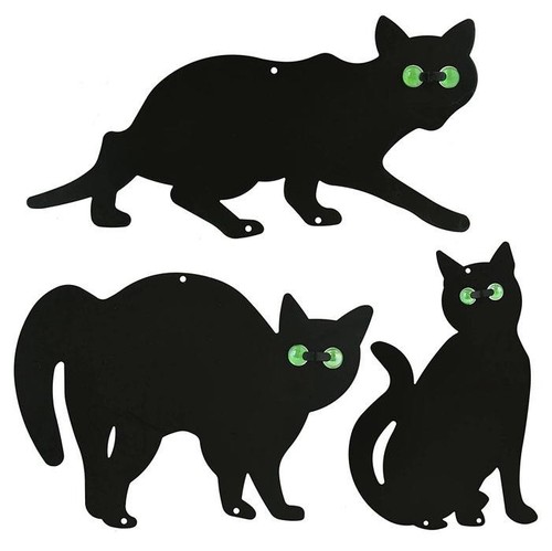 Cat scarer bird deterrent - cat, 3pk
