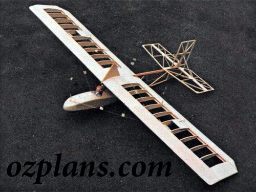 Printed model airplane - rc,