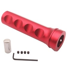 Universal 25MM Hand Brake Sleeve Handbrake Handle Protector Cover Aluminum Red