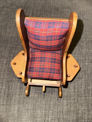 Vintage wood pin - wood, cushion