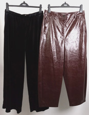 M&S Women's Wine Faux Leather