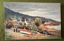 Antique postcard Corrie, isle