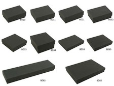 Matt Black Cardboard Cheap Jewellery Gift Packaging Boxes Available in 10 Sizes