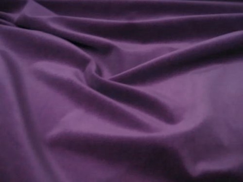 Purple velvet 100 cotton - ,