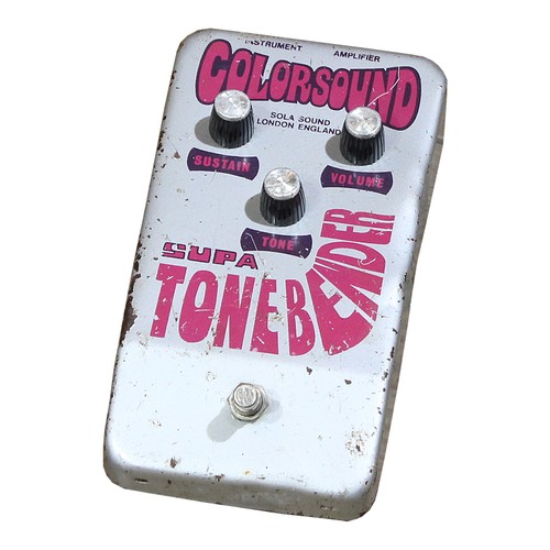 Colorsound supa tone bender - colorsound,